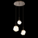 Gem Round 3pc Multi-Pendant (1289|CHB0039-03-FB-A-C01-L1)