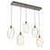 Ellisse Linear 5pc Multi-Pendant (1289|PLB0035-05-FB-OA-C01-E2)