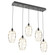 Ellisse Linear 5pc Multi-Pendant (1289|PLB0035-05-MB-OA-C01-E2)