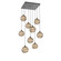 Terra Square 9pc Multi-Pendant (1289|CHB0047-09-MB-OB-C01-E2)