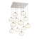 Terra Square 12pc Multi-Pendant (1289|CHB0047-12-BS-OA-C01-E2)