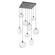 Misto Square 9pc Multi-Pendant (1289|CHB0048-09-MB-OC-C01-E2)