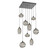 Misto Square 9pc Multi-Pendant (1289|CHB0048-09-MB-OS-C01-E2)