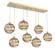 Terra Linear 7pc Multi-Pendant (1289|PLB0047-07-GB-OB-C01-E2)