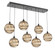 Terra Linear 7pc Multi-Pendant (1289|PLB0047-07-MB-OB-C01-E2)