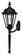 Extra Large Wall Mount Lantern with Tail (87|1470BK)