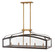 Large Five Light Linear Chandelier (87|3416BZ)