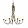 Flora 7 Arm Chandelier (65|103049-SKT-10-GG0444)