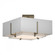 Exos Square Small Double Shade Semi-Flush (65|126507-SKT-84-SF1205-SF1605)