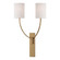 2 LIGHT WALL SCONCE (57|732-AGB)