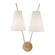 2 LIGHT WALL SCONCE (57|6322-AGB)