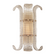 1 LIGHT WALL SCONCE (57|2900-AGB)