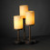 Dakota 3-Light Table Lamp (254|CNDL-8797-14-AMBR-DBRZ)