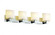 Modular 4-Light Bath Bar (254|FSN-8924-10-OPAL-MBLK)