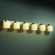 Modular 6-Light Bath Bar (254|CNDL-8926-14-AMBR-MBLK)