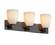 Modular 3-Light Bath Bar (254|FSN-8923-15-OPAL-MBLK)