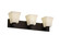 Modular 3-Light Bath Bar (254|FSN-8923-40-OPAL-DBRZ)