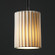 Mini 1-Light Pendant (254|POR-8815-10-PLET-CROM-RIGID)
