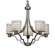 Argyle 5-Light Chandelier (254|WGL-8500-10-GRCB-CROM)