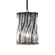 Mini 1-Light Pendant (254|WGL-8815-10-SWCB-MBLK-RIGID)
