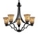 Argyle 5-Light LED Chandelier (254|ALR-8500-20-MBLK-LED5-3500)