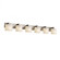 Modular 6-Light LED Bath Bar (254|FSN-8926-30-OPAL-NCKL-LED6-4200)