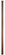 Outdoor Straight Post (133|9059WT)