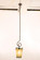 TRIBECCA 1 LIGHT LARGE PENDANT (133|4301AC/ANTQ)
