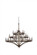 Coronado 3-Tier Chandelier (133|7044FG)