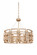 Metropolis 6 Light Pendant (133|500651MG)