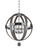 SHARLOW 6 LIGHT PENDANT (133|300483CH)