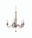 Colony 5 Light Chandelier (133|506351DS)