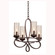 Grayson 4 Light Chandelier (133|2671PS/1100)