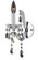 Catalani 1 Light Wall Bracket (1252|023820-010-FR001)