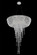 Cascata 32 Inch Convertible Pendant - Flush Mount (1252|027352-010-FR001)