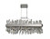 Glacier 36 Inch Rectangular LED Island (1252|030252-010)