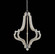 Cambria 21 Inch LED Pendant (1252|030551-010-FR001)