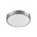 Floyd 11-in Brushed Nickel Dimmable LED Flush Mount (461|501102-LED)