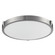 Floyd 17-in Brushed Nickel LED Flush Mount (461|501122-LED)