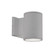 Nordic 5-in Gray LED Exterior Wall Sconce (461|EW3105-GY)