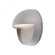 Byron 6-in Gray LED Exterior Wall Sconce (461|EW3506-GY)