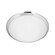 Malta 12-in Chrome Dimmable LED Flush Mount (461|FM1512-CH)