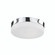 Lomita 11-in Chrome Dimmable LED Flush Mount (461|FM2011-CH)