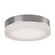 Bedford 11-in Brushed Nickel/Frosted LED Flush Mount (461|FM3511-BN)