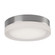 Bedford 11-in Brushed Nickel/Frosted LED Flush Mount (461|FM3511-BN)