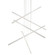 Vega 5 Head Brushed Nickel Dimmable LED Multi Pendant (461|MP10305-BN)
