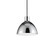 Chroma 6-in Chrome LED Pendant (461|PD1706-CH)