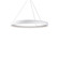 Halo 53-in White LED Pendant (461|PD22753-WH)