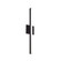 Vega 24-in Black Dimmable LED Wall Sconce (461|WS10324-BK)