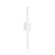 Vega 24-in White Dimmable LED Wall Sconce (461|WS10324-WH)